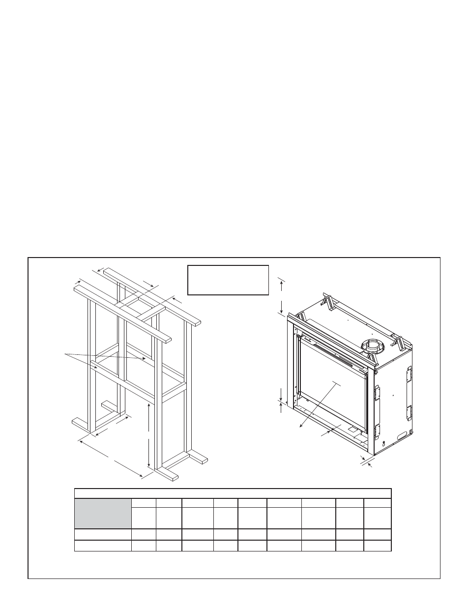 B. constructing the appliance chase, C. clearances | Heatiator GDST3831I User Manual | Page 19 / 63