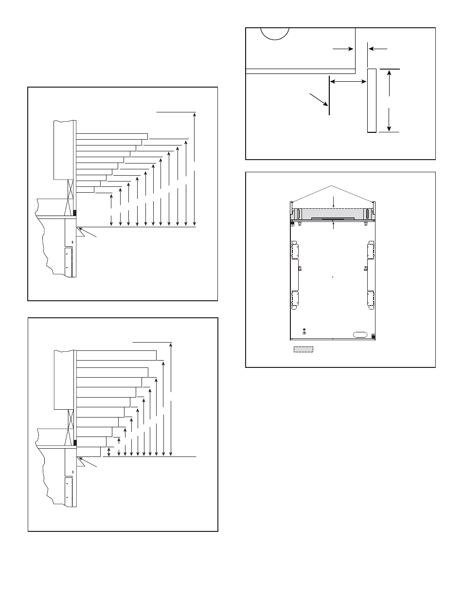 D. mantel and wall projections | Heatiator GDST3831I User Manual | Page 20 / 63