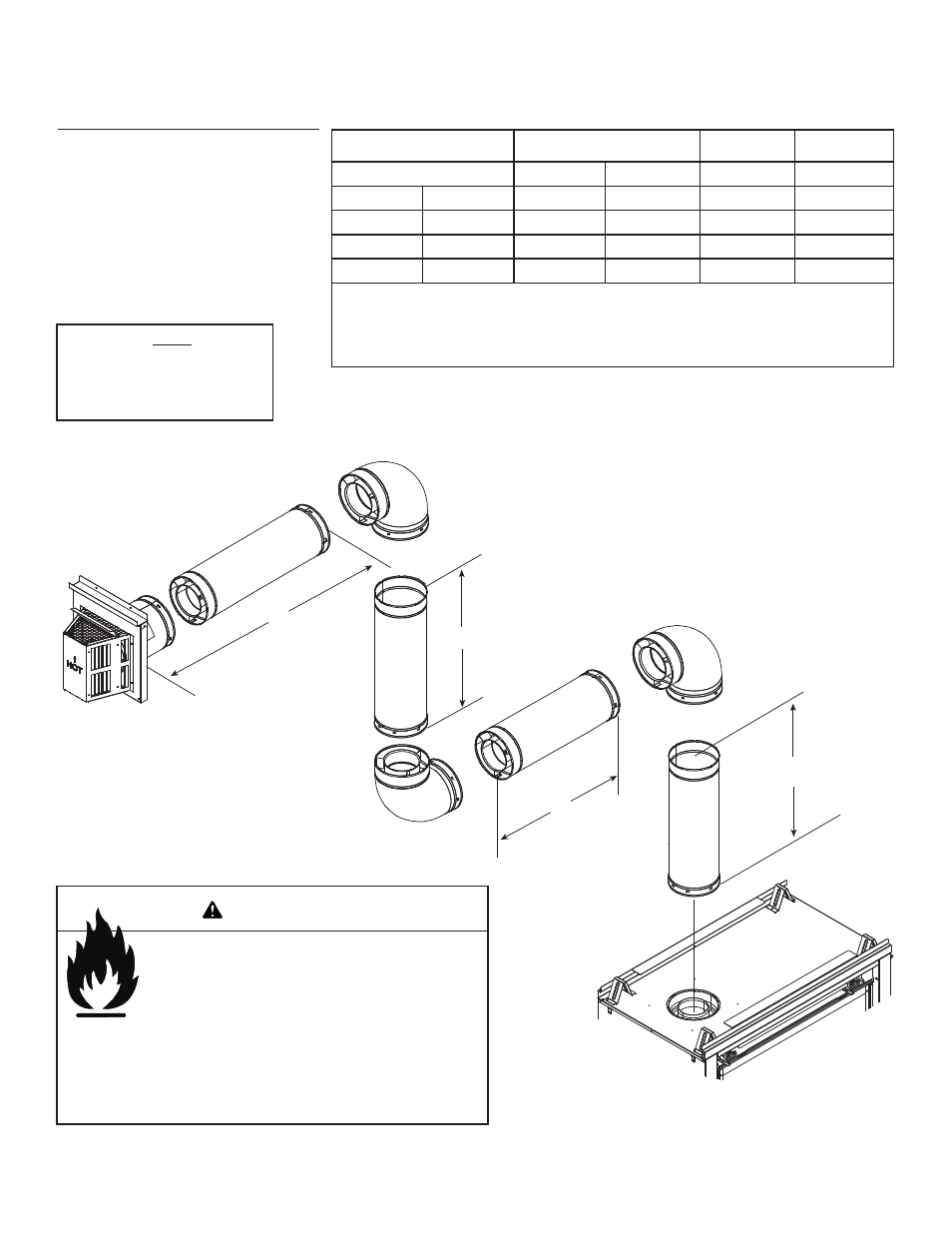 Warning | Heatiator GDST3831I User Manual | Page 28 / 63
