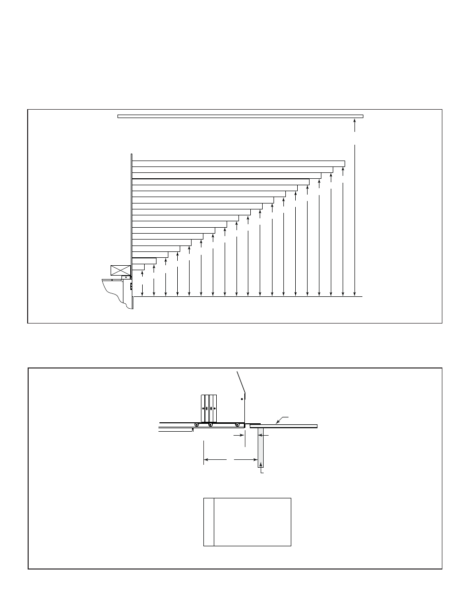 D. mantel and wall projections, Mantels mantel legs or wall projections | Heatiator Heatilator Fireplace IDV4833IT User Manual | Page 19 / 60