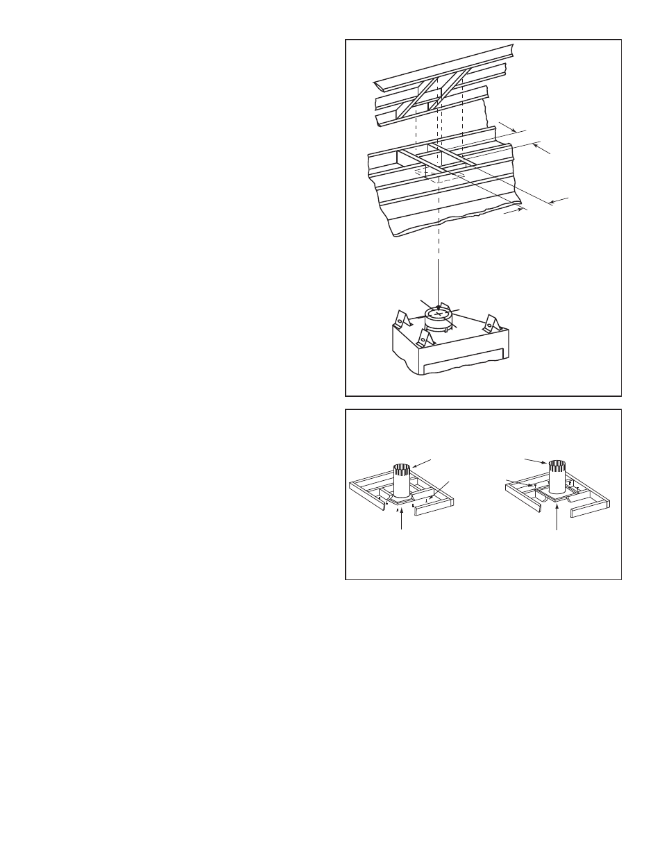 C. install the ceiling firestop | Heatiator Heatilator Fireplace IDV4833IT User Manual | Page 29 / 60