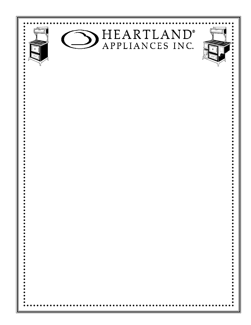 Consumer warranty | Heartland 5200 User Manual | Page 3 / 42