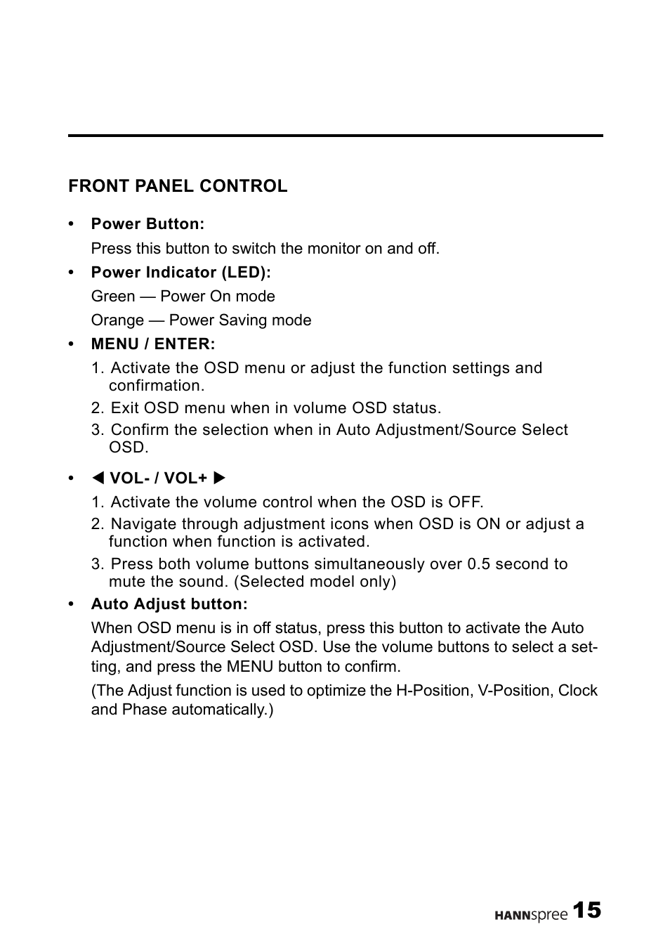 HANNspree M19N2 User Manual | Page 16 / 34