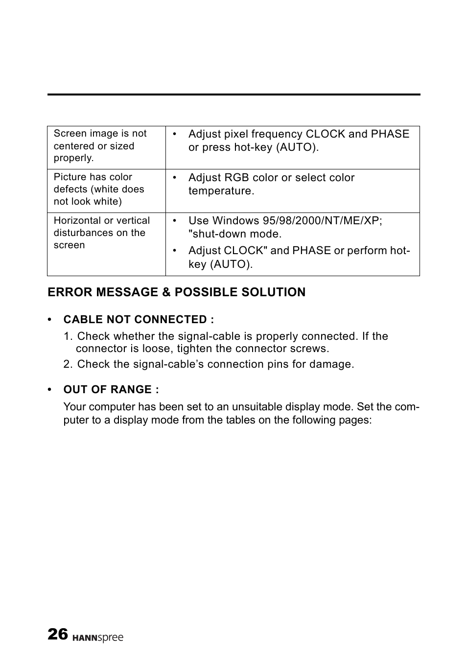 HANNspree M19N2 User Manual | Page 27 / 34