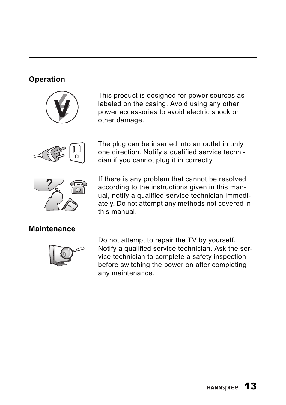 HANNspree MAC-001056 User Manual | Page 14 / 59