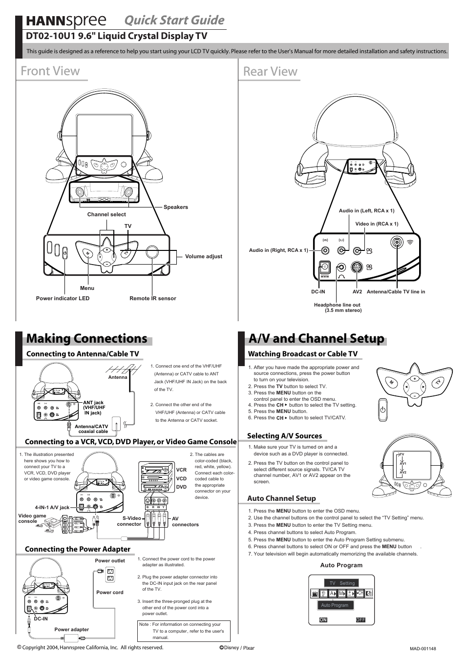 HANNspree DT02-10U1 User Manual | 1 page