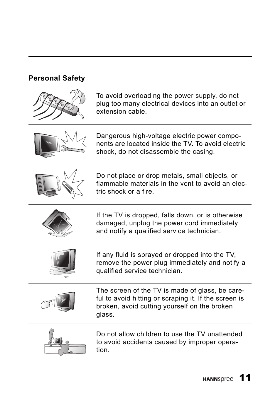 HANNspree 9.6" LIQUID CRYSTAL DISPLAY ST08-10A1 User Manual | Page 12 / 56