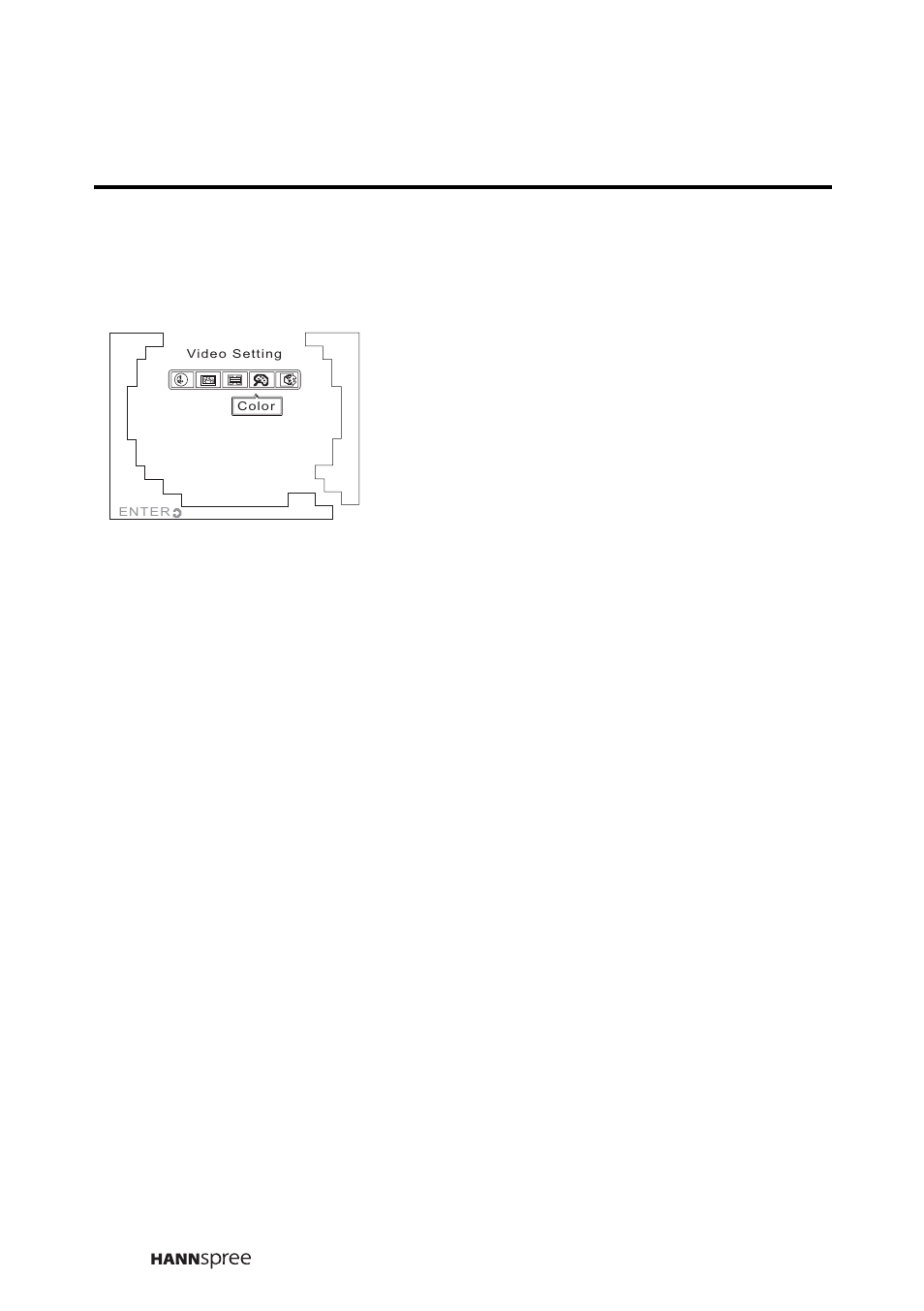 Color temperature, Standard color, Warm color | Cold color | HANNspree F651-12A1 User Manual | Page 39 / 62