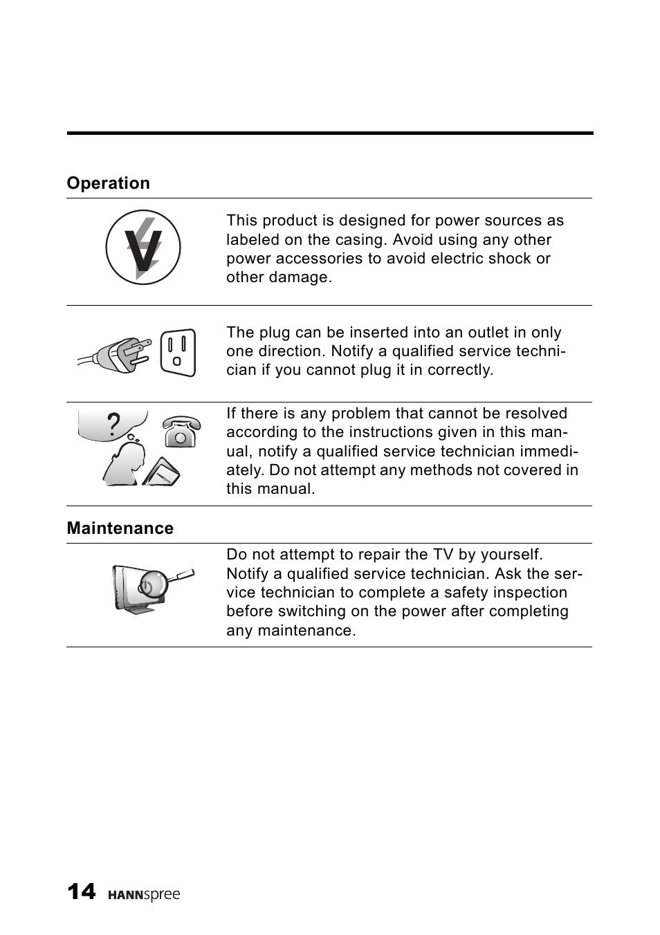 HANNspree LT13-23A1 User Manual | Page 15 / 81