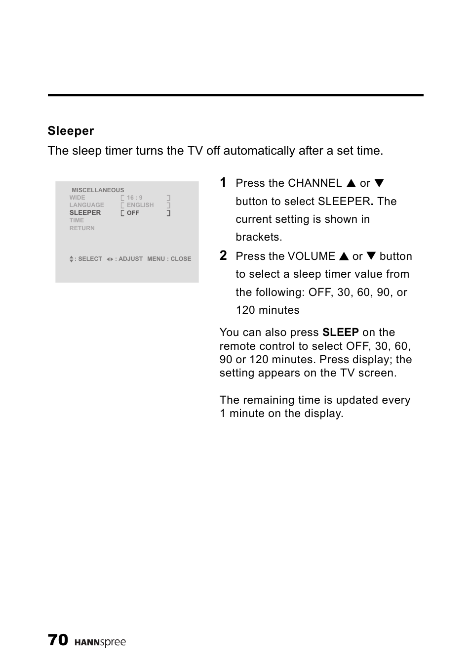 Sleeper | HANNspree LT13-23A1 User Manual | Page 71 / 81