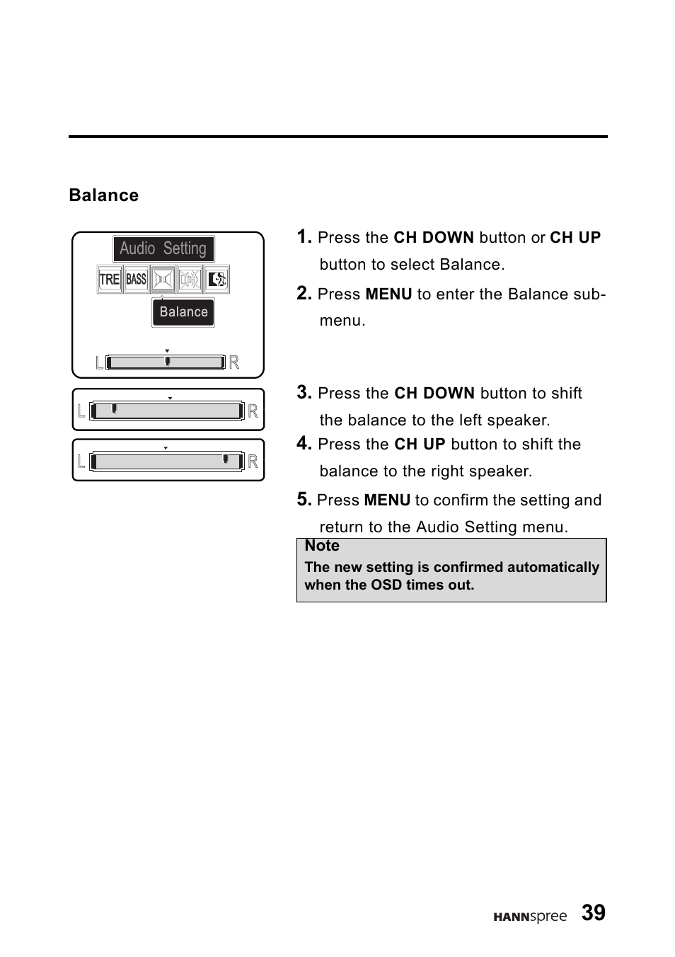 Balance | HANNspree DT06-10A1 User Manual | Page 40 / 59