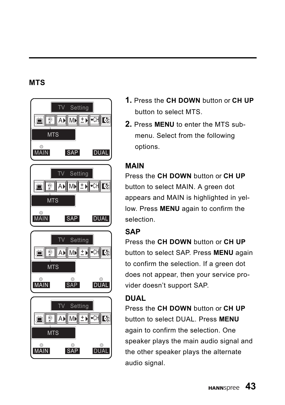HANNspree DT06-10A1 User Manual | Page 44 / 59