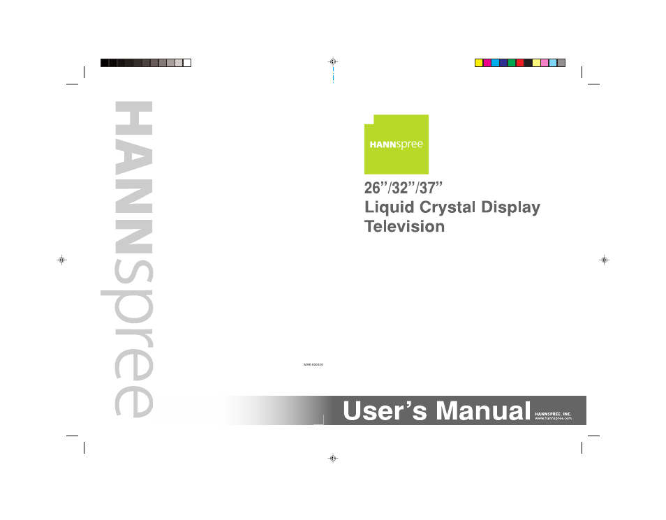 HANNspree MAK-000039 User Manual | 65 pages