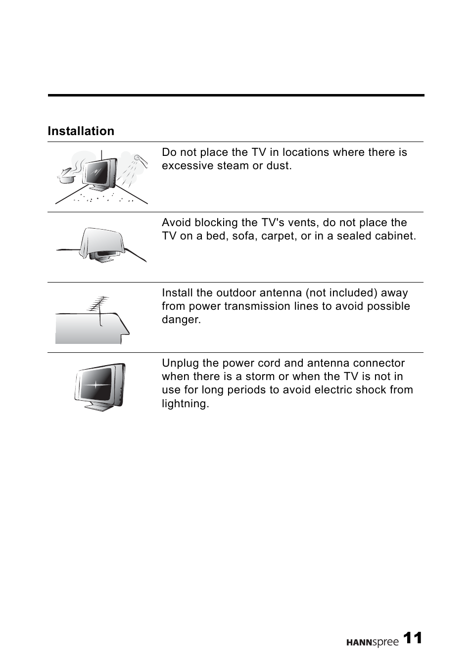 HANNspree MAK-000011 User Manual | Page 12 / 69