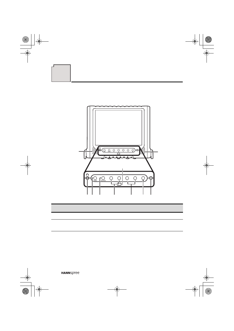 Front view, Getting to know your tv | HANNspree MAC-001029 ST48-12A1 User Manual | Page 19 / 56