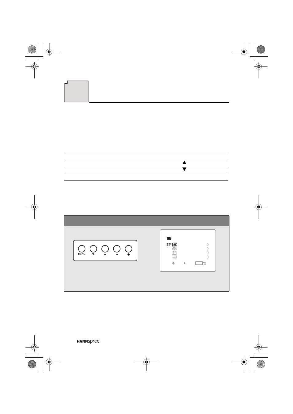 Adjusting on-screen display (osd) settings | HANNspree MAC-001029 ST48-12A1 User Manual | Page 31 / 56