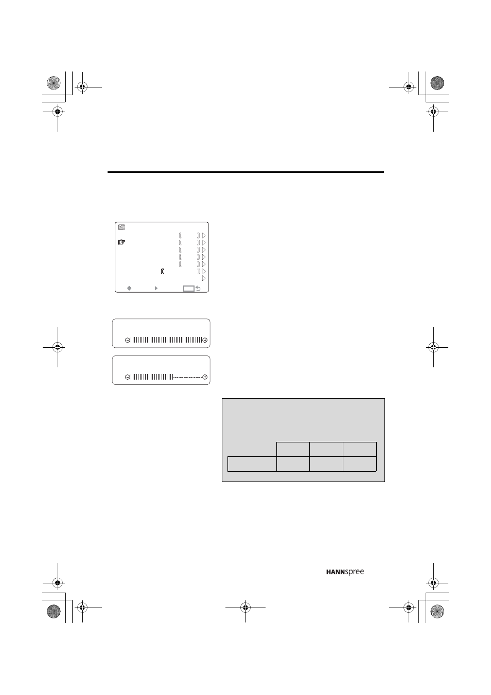 Contrast | HANNspree MAC-001029 ST48-12A1 User Manual | Page 34 / 56