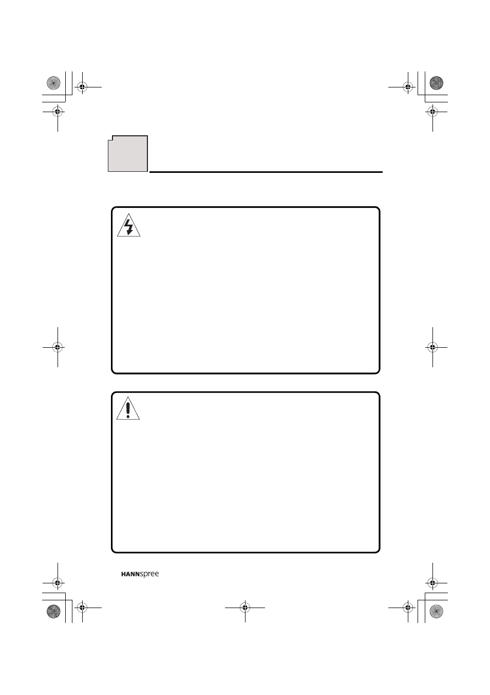 Safety notices | HANNspree MAC-001029 ST48-12A1 User Manual | Page 7 / 56