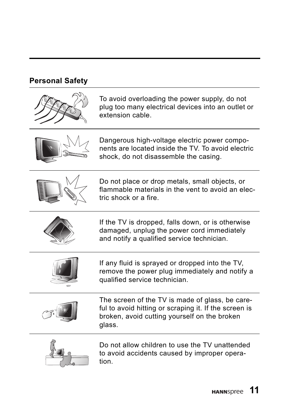 HANNspree 9.6" Liquid Crystal Display LT01-10A1 User Manual | Page 12 / 59