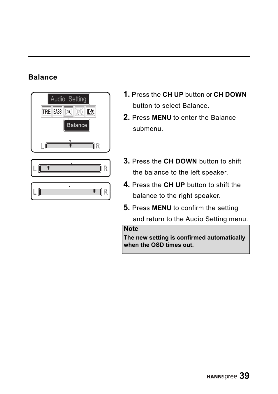 Balance | HANNspree 9.6" Liquid Crystal Display LT01-10A1 User Manual | Page 40 / 59