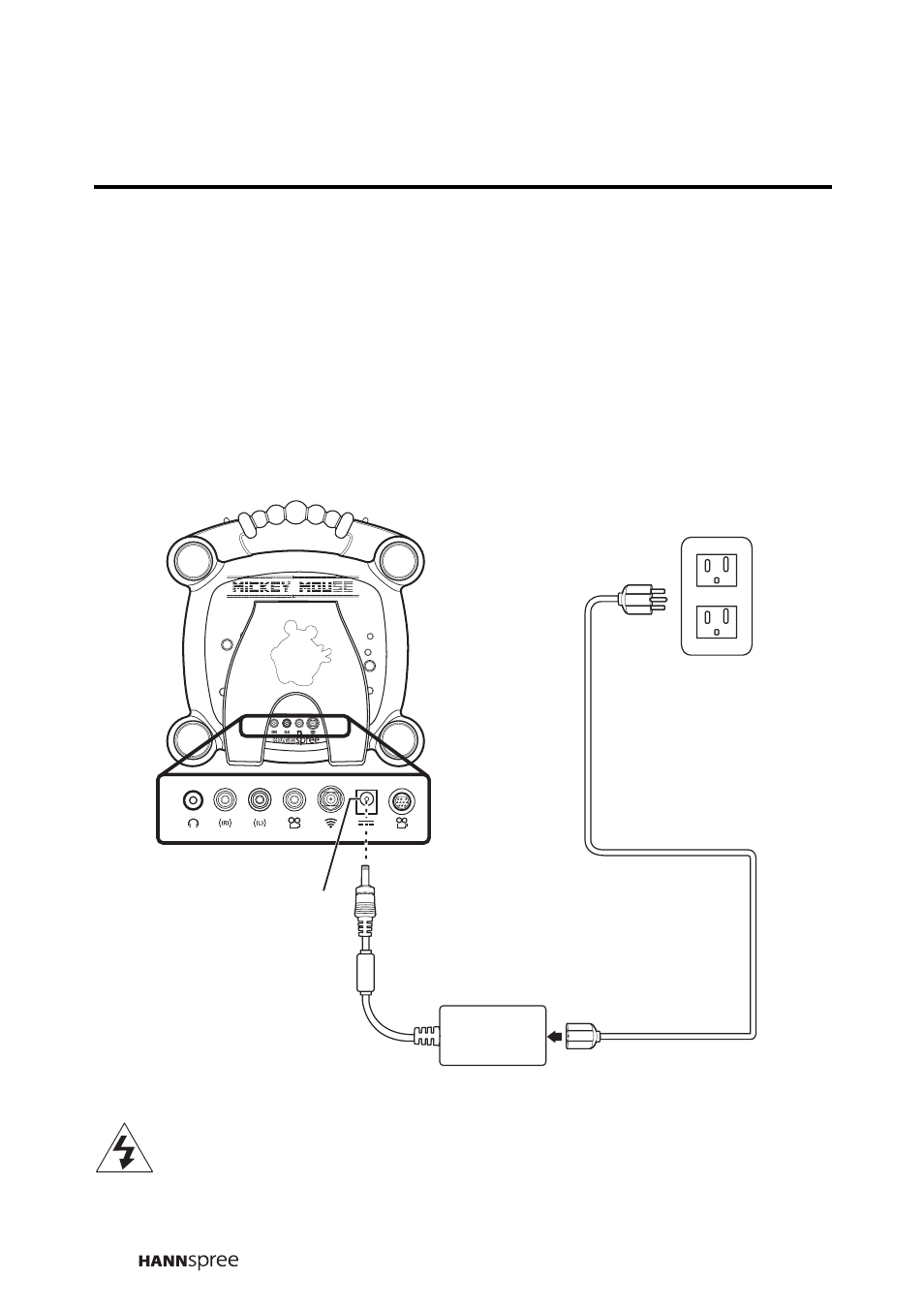 Connecting the power adapter | HANNspree DT0B-10A1 User Manual | Page 25 / 60