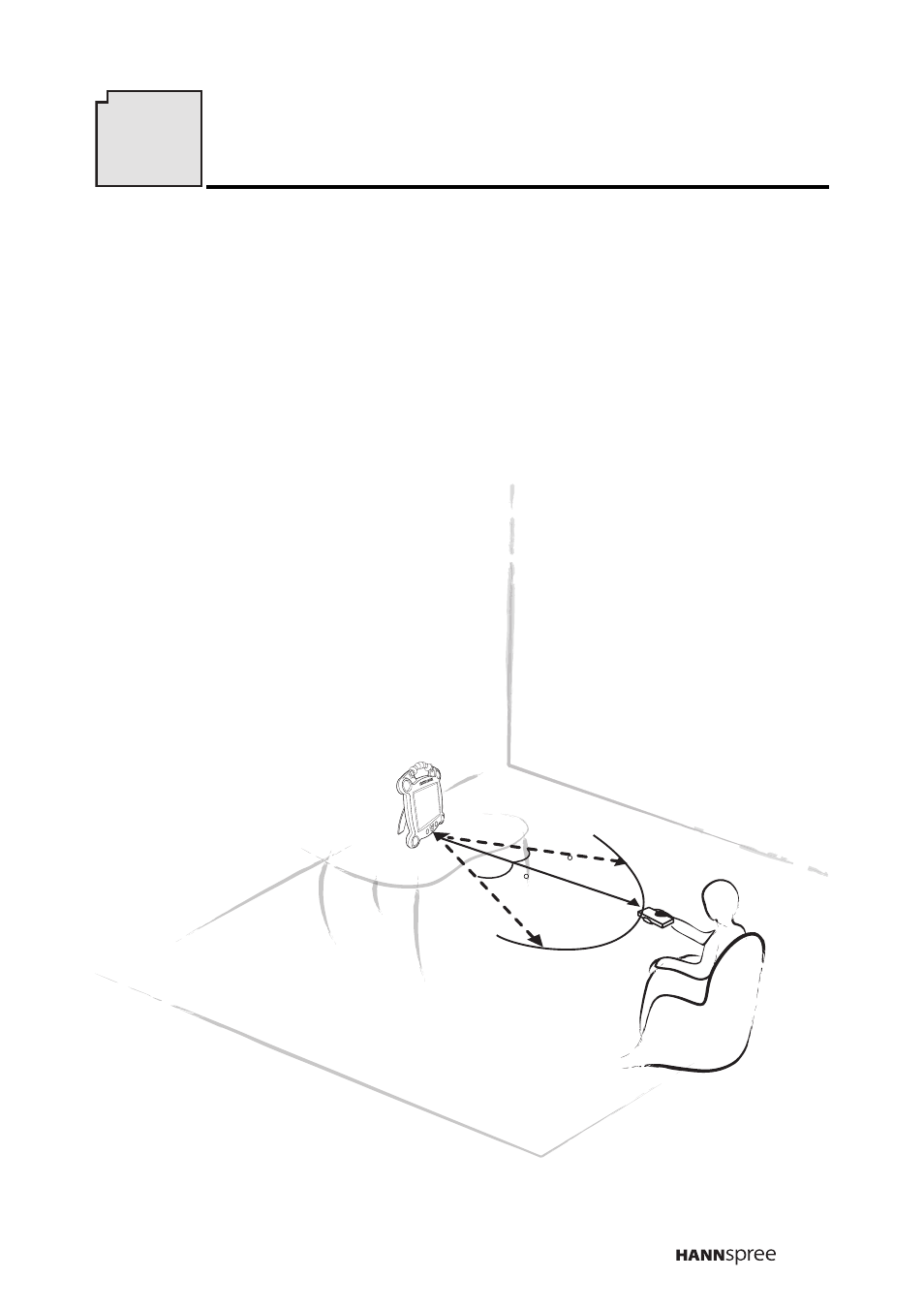 Using the remote control, Using the tv, Using the tv 10 | 5m 3m | HANNspree DT0B-10A1 User Manual | Page 26 / 60