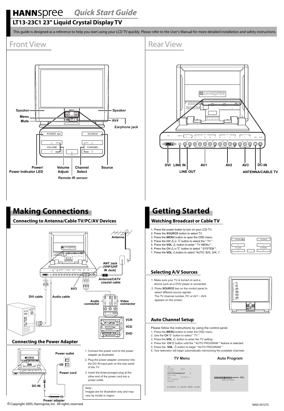 HANNspree LT13-23C1 User Manual | 1 page