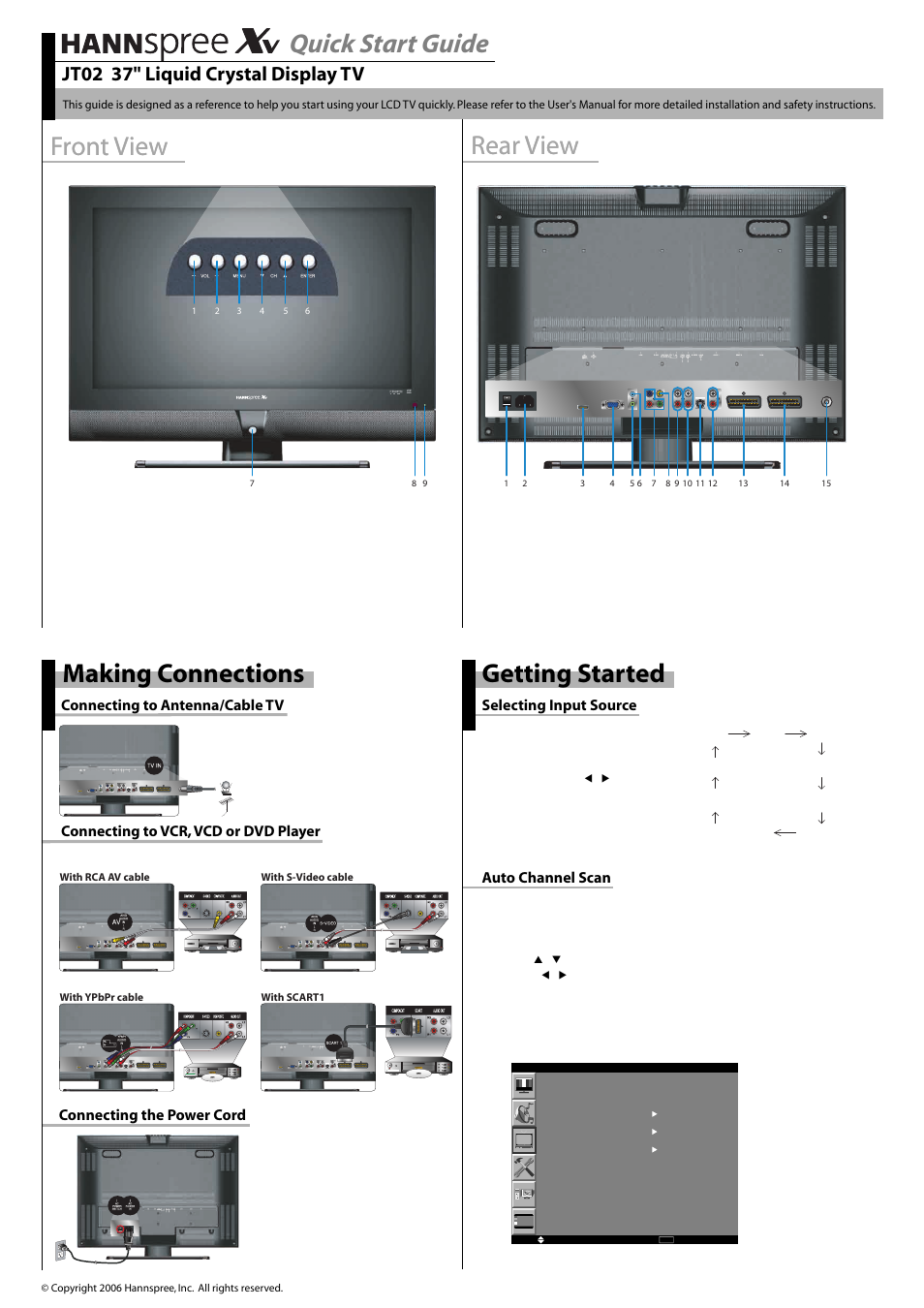 HANNspree JT02 User Manual | 1 page