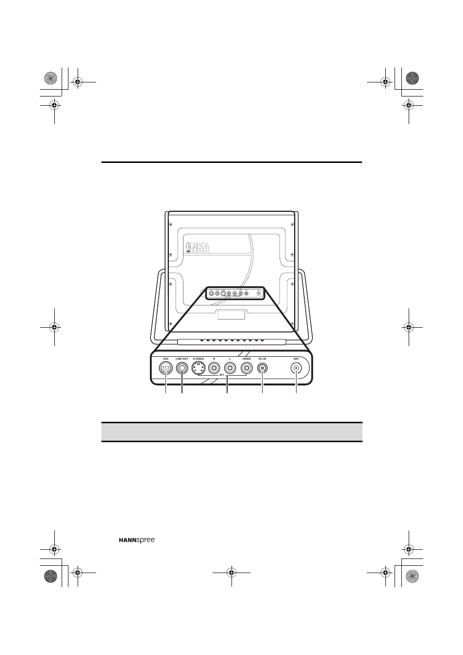 Input and output ports | HANNspree MAC-001082 ST31-15A1 User Manual | Page 22 / 59