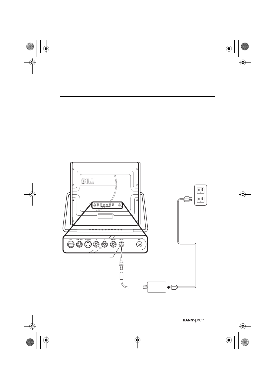 Connecting the power adapter | HANNspree MAC-001082 ST31-15A1 User Manual | Page 29 / 59
