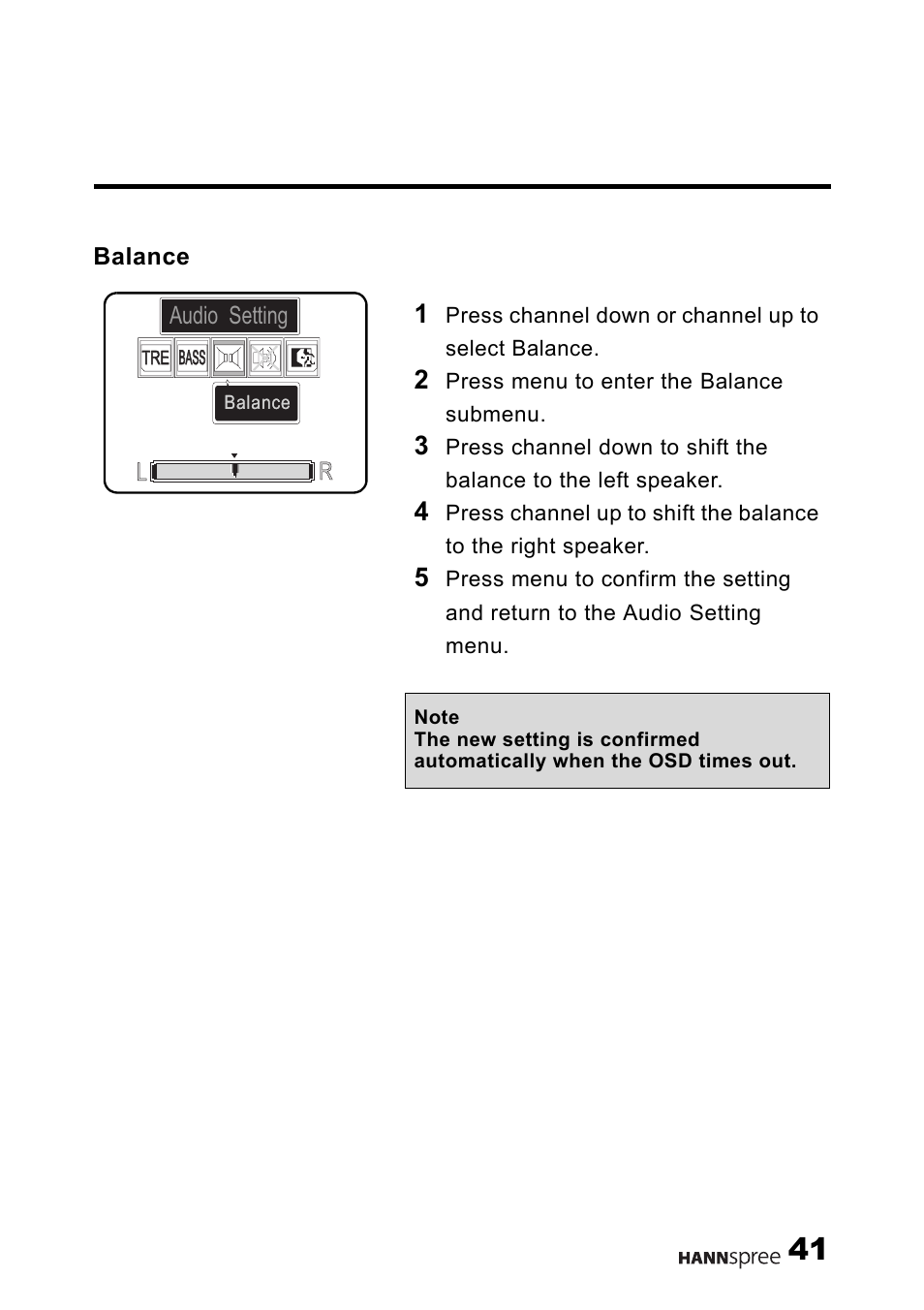 Balance | HANNspree DT09-10U1-000 User Manual | Page 42 / 63