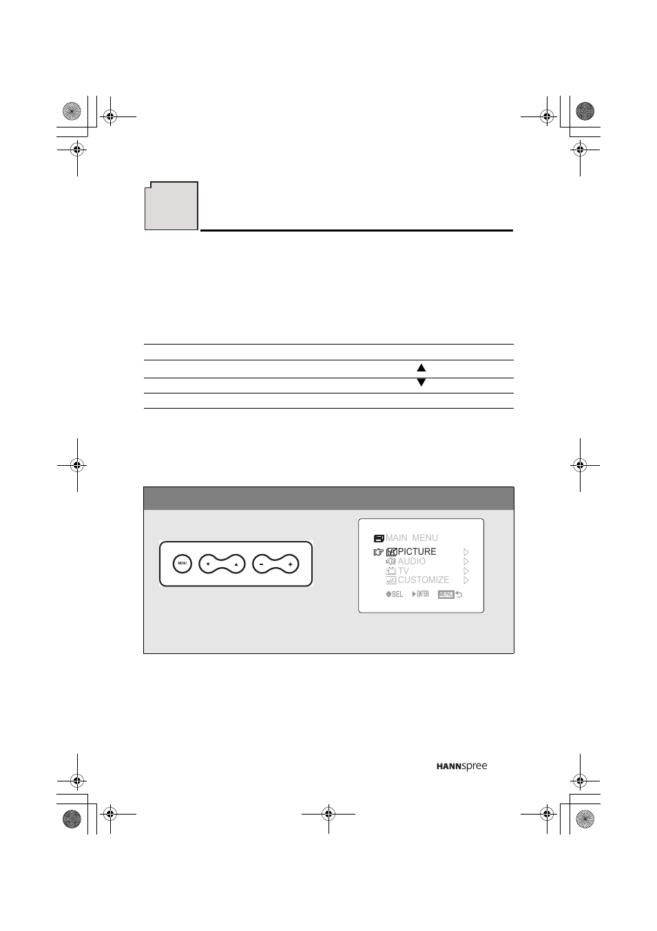 Adjusting on-screen display (osd) settings | HANNspree ST43-15A1 User Manual | Page 32 / 58