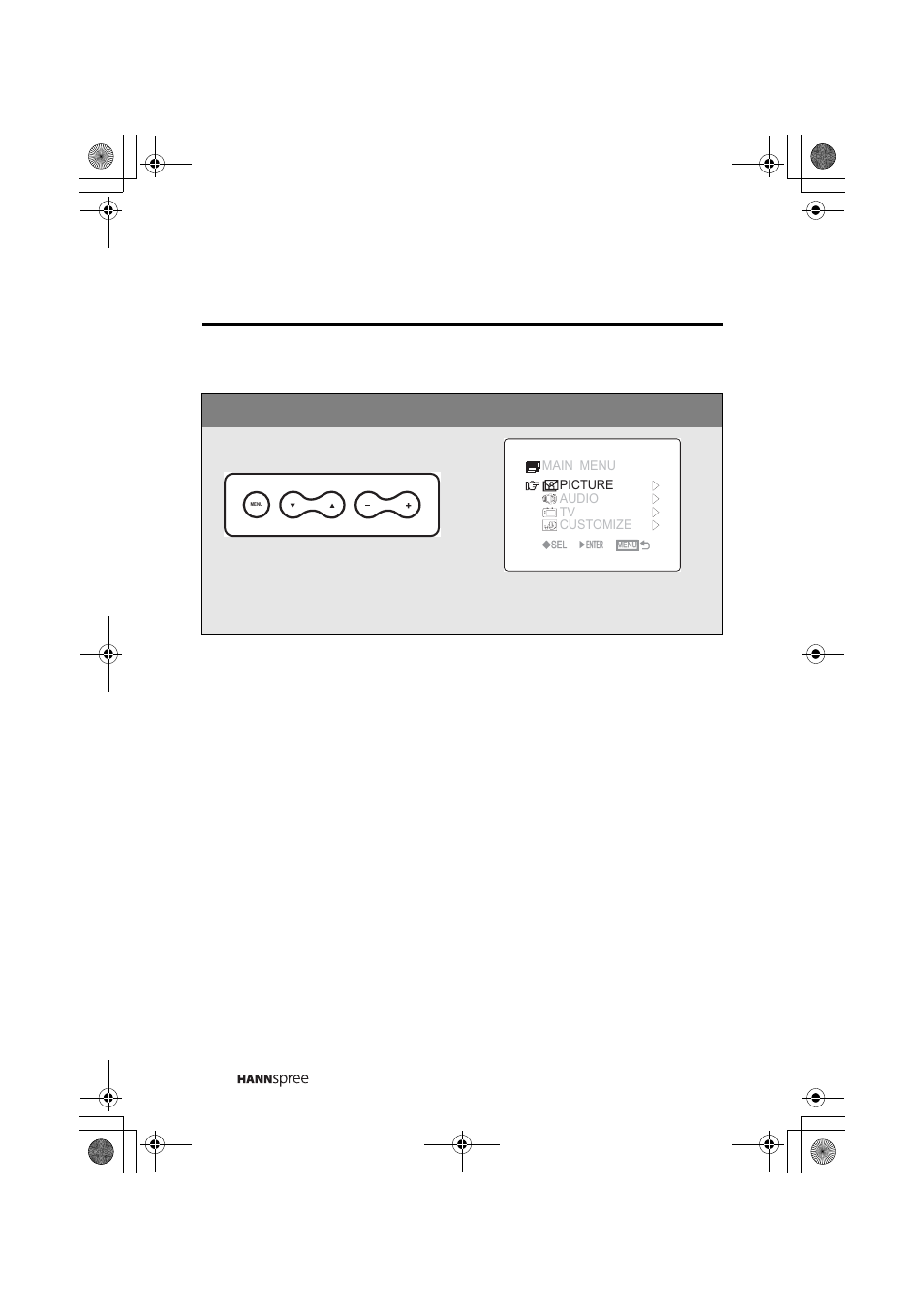 Picture setting | HANNspree ST43-15A1 User Manual | Page 33 / 58