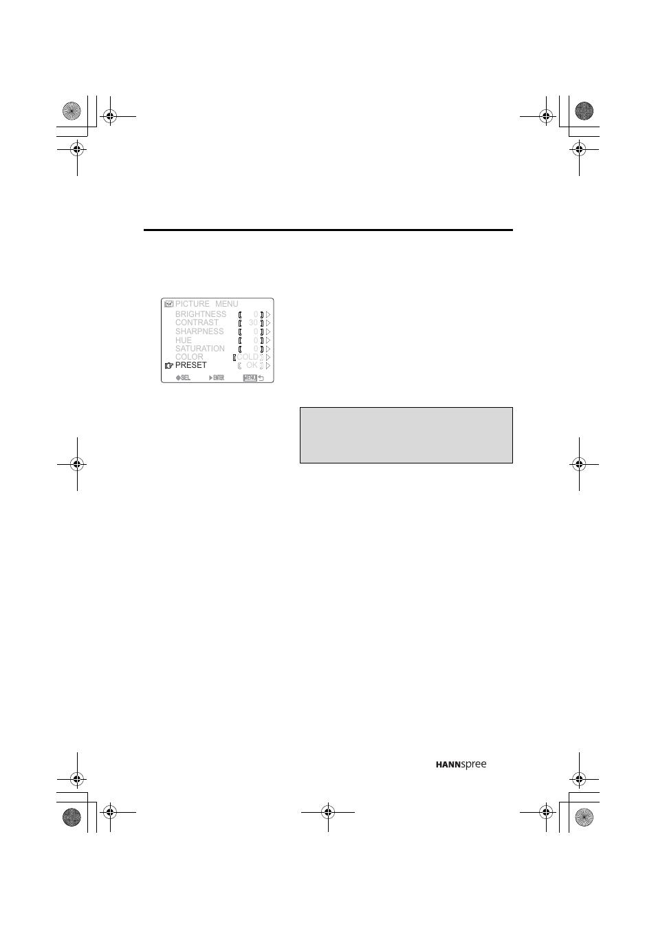 Preset | HANNspree ST43-15A1 User Manual | Page 40 / 58