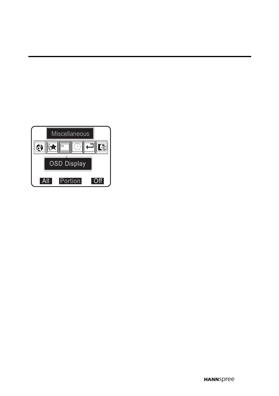 Osd display | HANNspree DT04-12A1 User Manual | Page 52 / 59