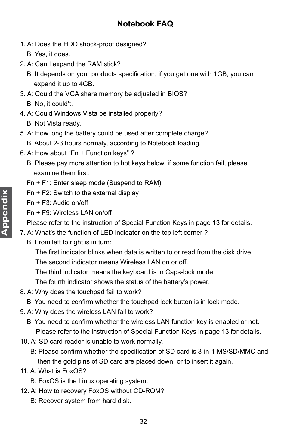 HANNspree HansBook SN12E2 User Manual | Page 36 / 37
