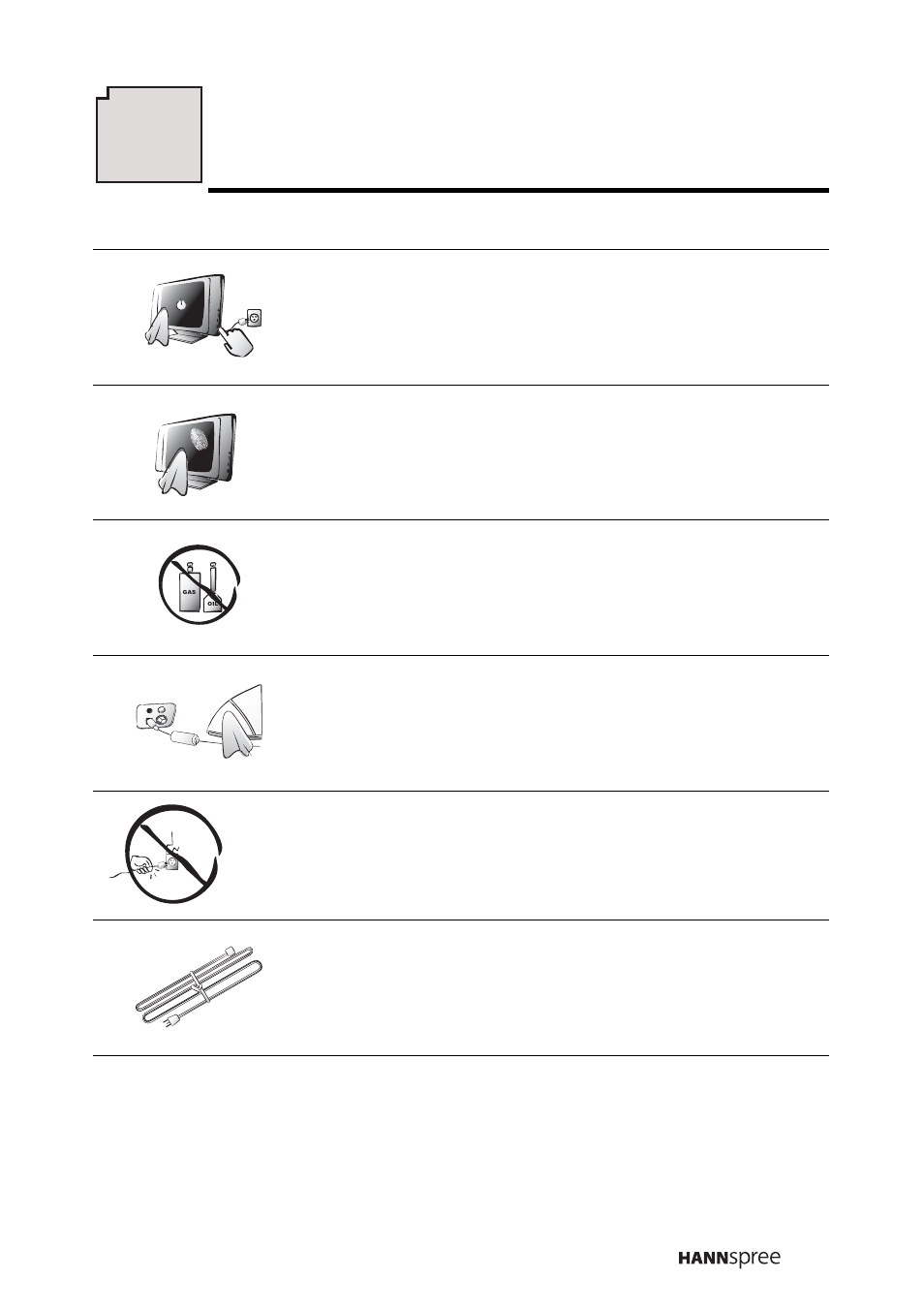 11 taking care of your tv & remote control, Taking care of your tv & remote control | HANNspree LIQUID CRYSTAL DISPLAY TELEVISION MAK-000022 User Manual | Page 50 / 57