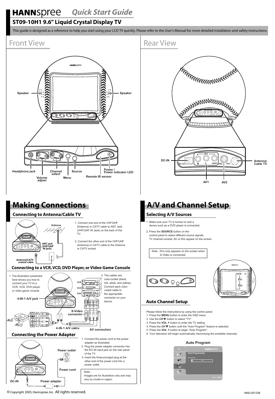 HANNspree ST09-10H1 User Manual | 1 page