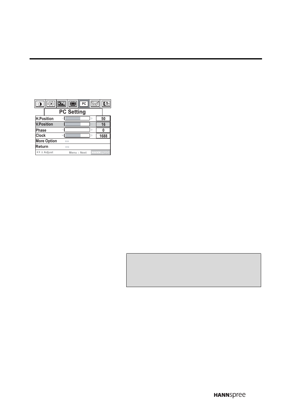 Vertical position | HANNspree LT0B-15A1 User Manual | Page 54 / 72