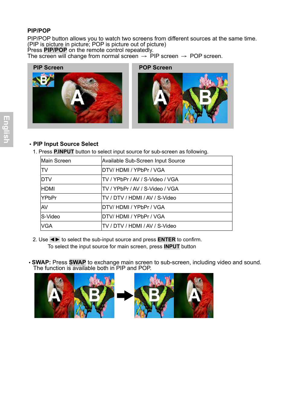 En g lis h | HANNspree XV Series 32 User Manual | Page 27 / 91