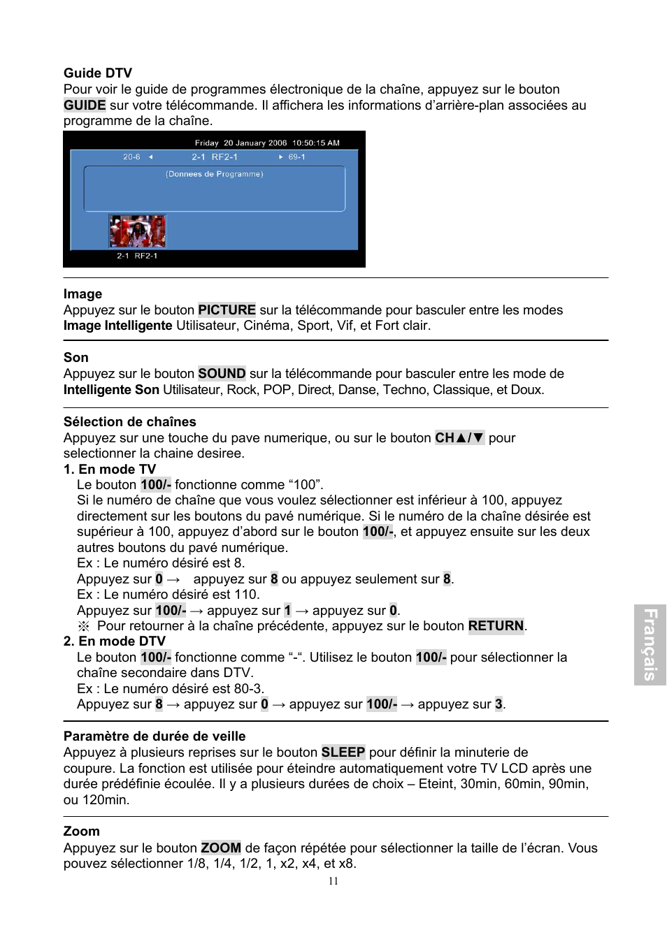 Fra n ça is | HANNspree XV Series 32 User Manual | Page 76 / 91