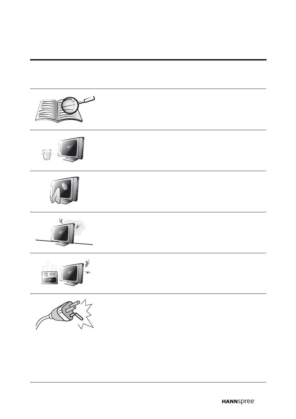 HANNspree Liquid Crystal Display Television (LCD TV) DT07-10A1 User Manual | Page 10 / 60