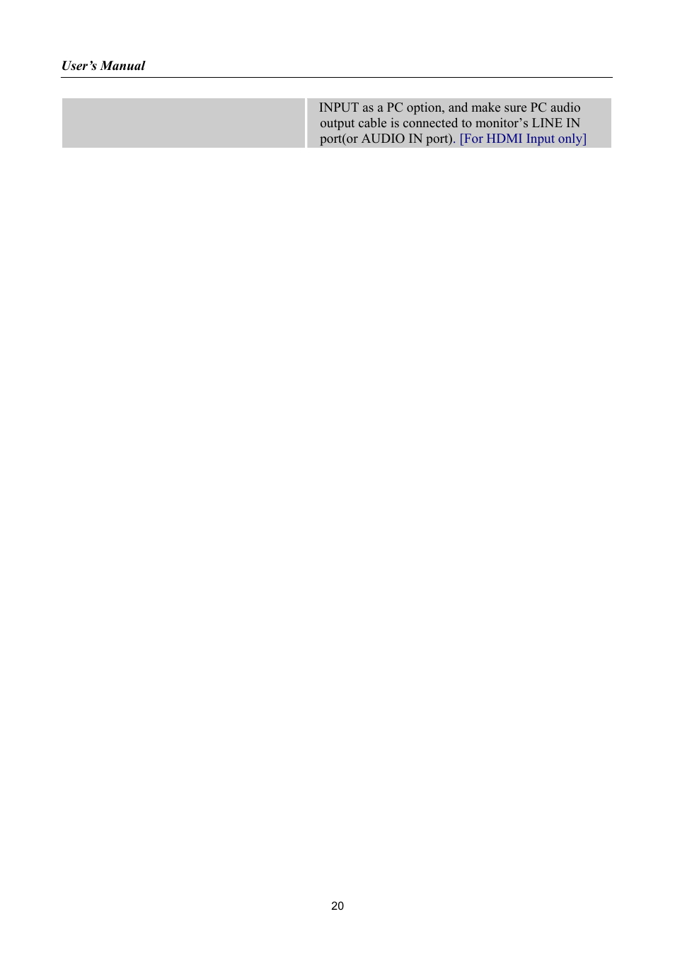HANNspree HF257 User Manual | Page 20 / 23
