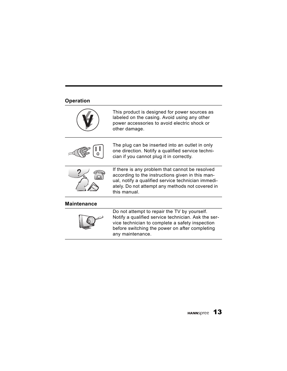 HANNspree K215-10A1 User Manual | Page 14 / 60