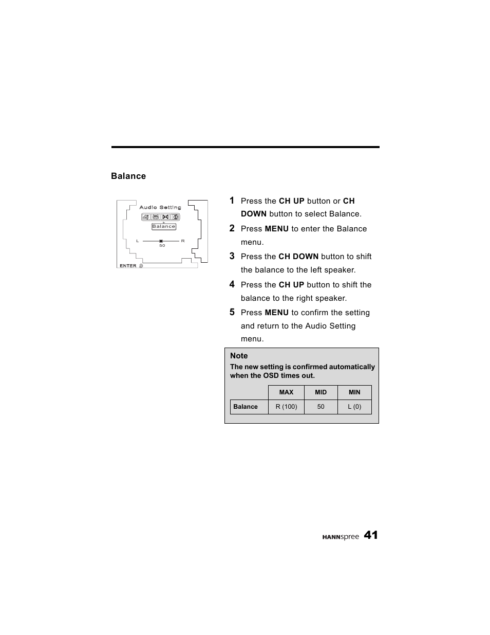 Balance | HANNspree K215-10A1 User Manual | Page 42 / 60
