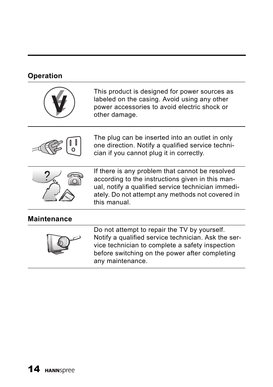 HANNspree LT11-23A1 User Manual | Page 15 / 81