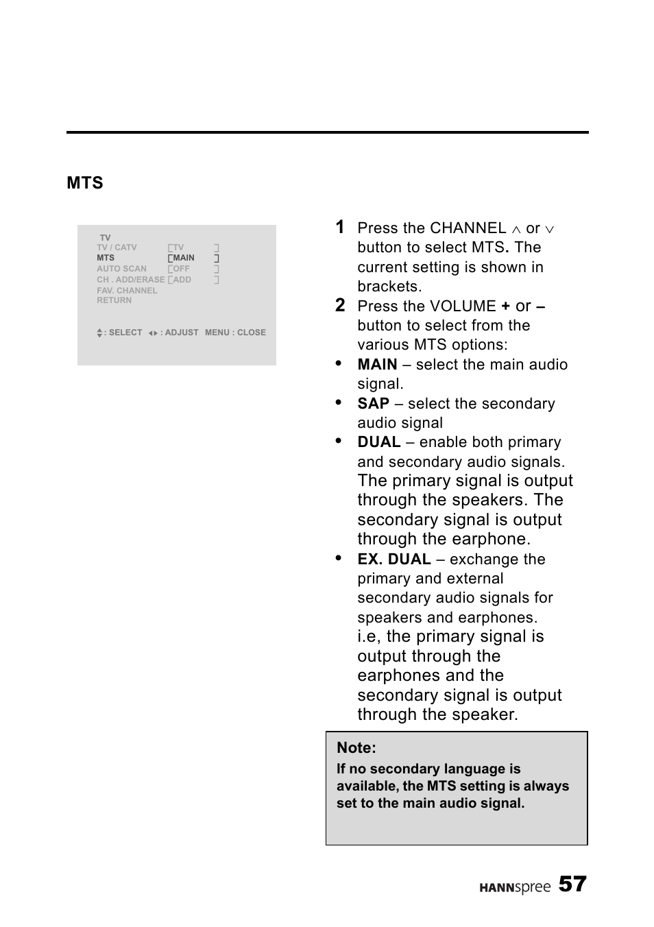 HANNspree LT11-23A1 User Manual | Page 58 / 81