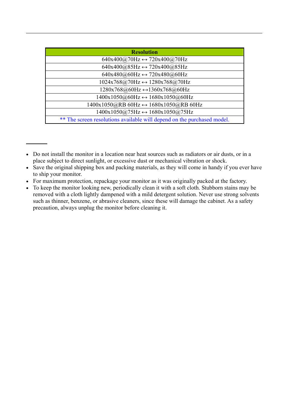 HANNspree SM198 User Manual | Page 14 / 23