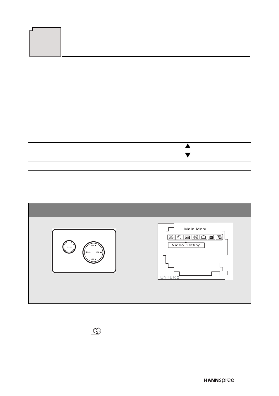 Adjusting on-screen display (osd) settings, Control panel, Osd setting menu | HANNspree K206-10A1 User Manual | Page 30 / 62