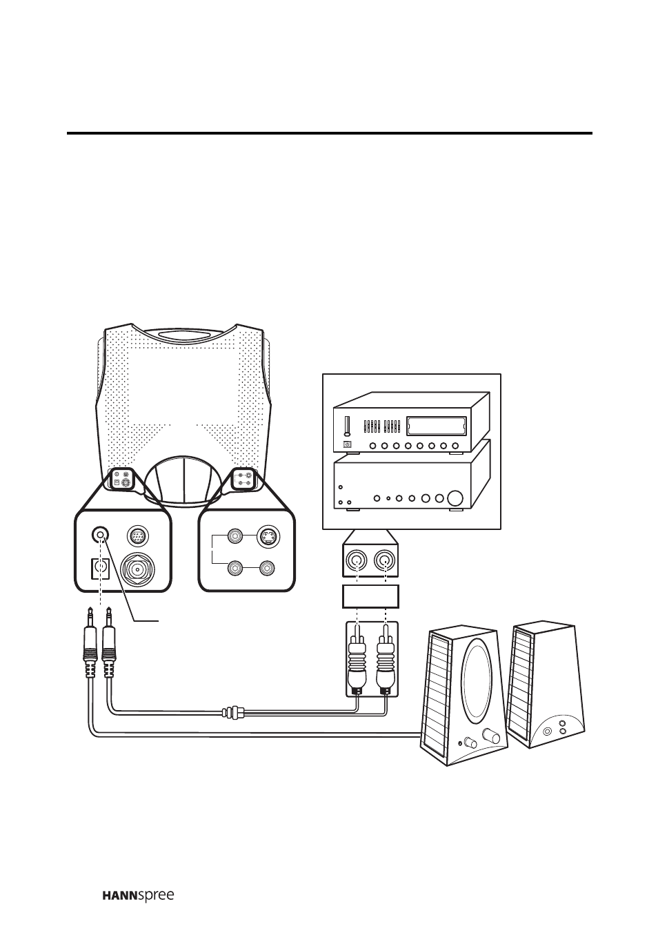 Speakers line out amplifier (build-in amplifier) | HANNspree ST02-15A1 User Manual | Page 27 / 66